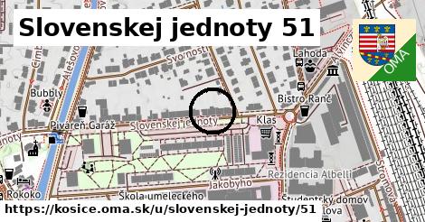 Slovenskej jednoty 51, Košice