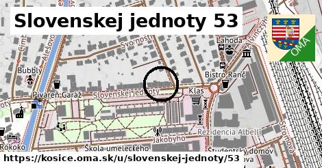 Slovenskej jednoty 53, Košice