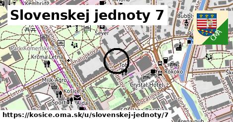 Slovenskej jednoty 7, Košice