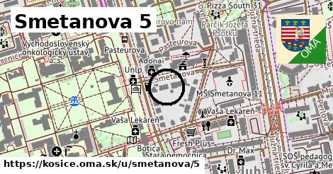 Smetanova 5, Košice