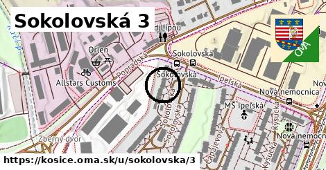 Sokolovská 3, Košice