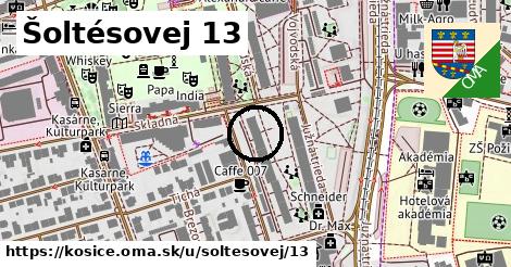 Šoltésovej 13, Košice