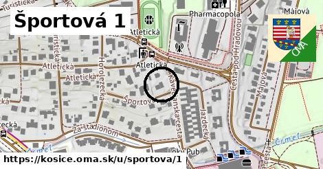 Športová 1, Košice