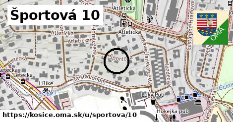 Športová 10, Košice