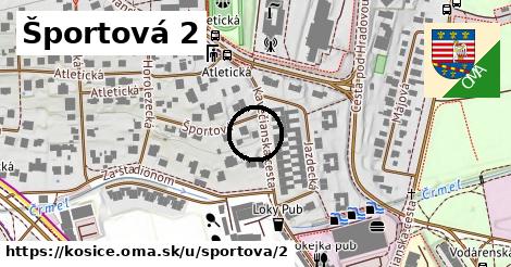 Športová 2, Košice