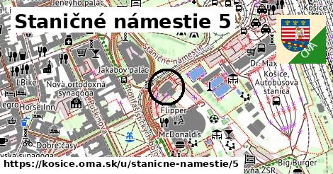 Staničné námestie 5, Košice