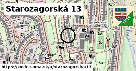Starozagorská 13, Košice