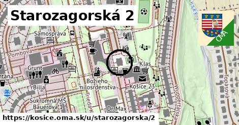 Starozagorská 2, Košice