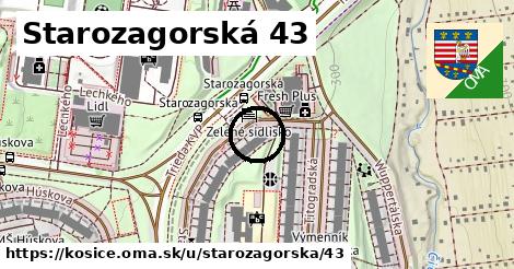 Starozagorská 43, Košice