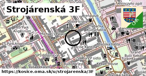 Strojárenská 3F, Košice