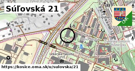 Súľovská 21, Košice