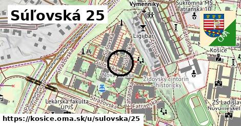 Súľovská 25, Košice