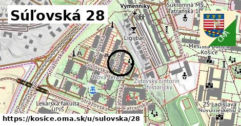Súľovská 28, Košice