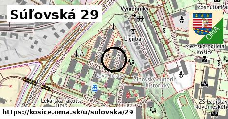 Súľovská 29, Košice