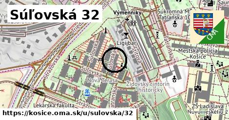 Súľovská 32, Košice