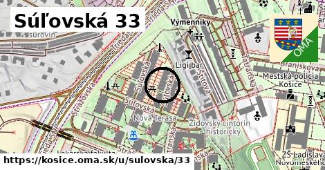 Súľovská 33, Košice