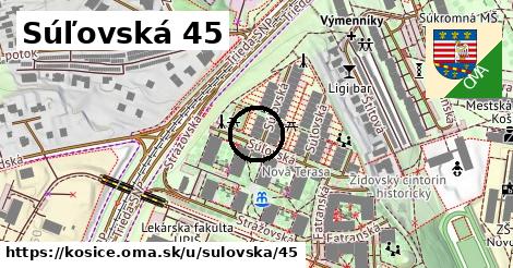 Súľovská 45, Košice