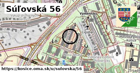 Súľovská 56, Košice