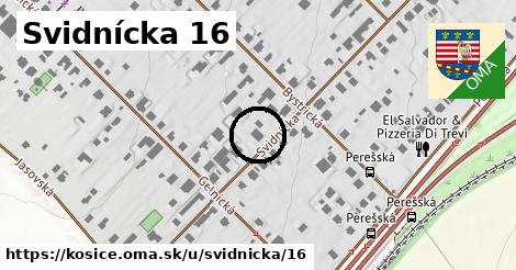 Svidnícka 16, Košice