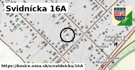 Svidnícka 16A, Košice