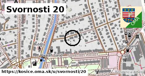Svornosti 20, Košice