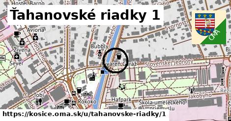 Ťahanovské riadky 1, Košice