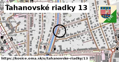 Ťahanovské riadky 13, Košice