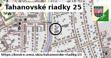 Ťahanovské riadky 25, Košice