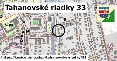 Ťahanovské riadky 33, Košice