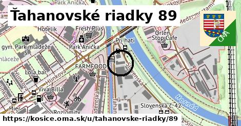 Ťahanovské riadky 89, Košice