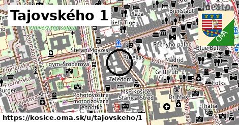 Tajovského 1, Košice