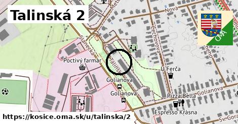 Talinská 2, Košice