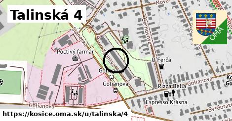 Talinská 4, Košice