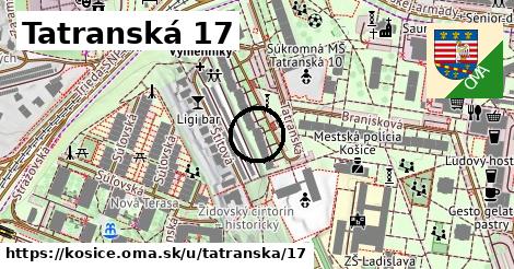 Tatranská 17, Košice