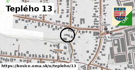 Teplého 13, Košice