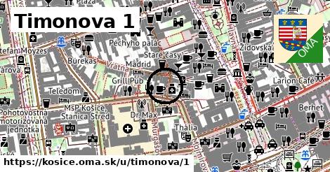 Timonova 1, Košice