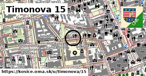 Timonova 15, Košice