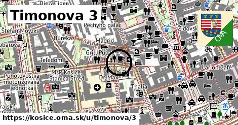 Timonova 3, Košice