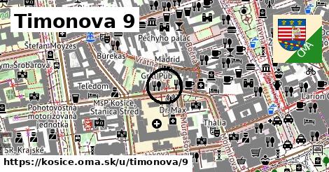 Timonova 9, Košice