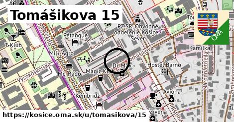 Tomášikova 15, Košice