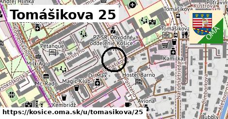 Tomášikova 25, Košice