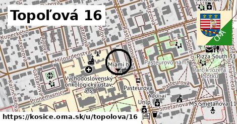 Topoľová 16, Košice