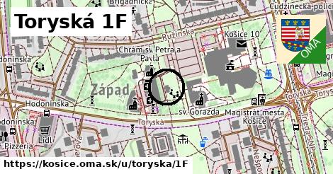 Toryská 1F, Košice