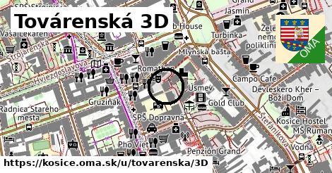 Továrenská 3D, Košice