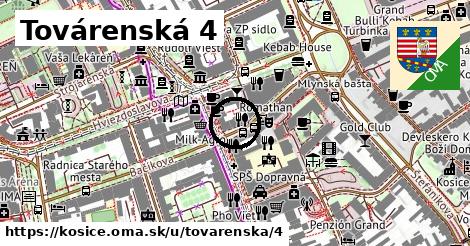 Továrenská 4, Košice