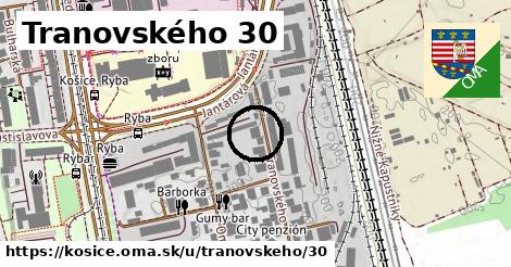 Tranovského 30, Košice