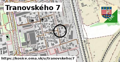 Tranovského 7, Košice