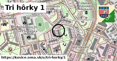 Tri hôrky 1, Košice