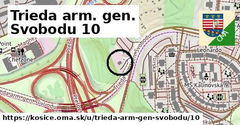 Trieda arm. gen. Svobodu 10, Košice