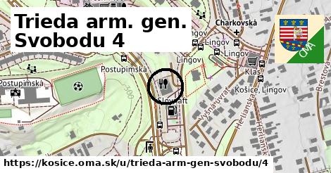 Trieda arm. gen. Svobodu 4, Košice